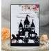 Wedding Card Design Laser Cut Castle And Carriage Invitation Iridescent  Card Greeting Card
